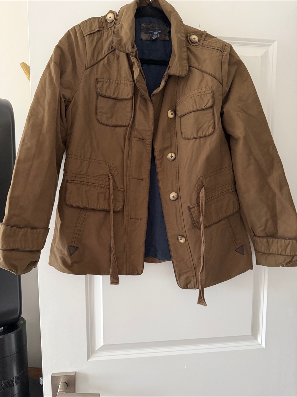 Tommy Hilfiger Brown Military Field Jacket